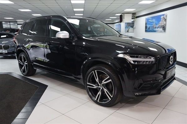 Black Used 2021 Volvo XC90 R-Design SUV | £39,749 (Expensive) - Image 1/1