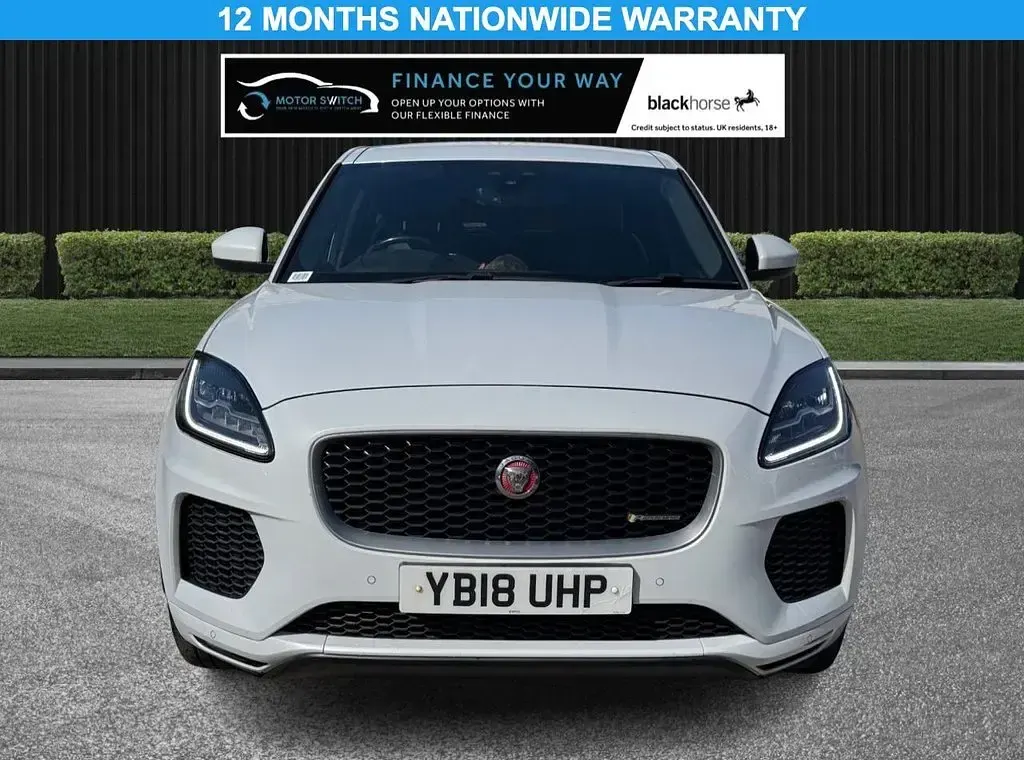 Used Jaguar E-Pace R-Dynamic 150 HP (110 kW) 2018 White SUV