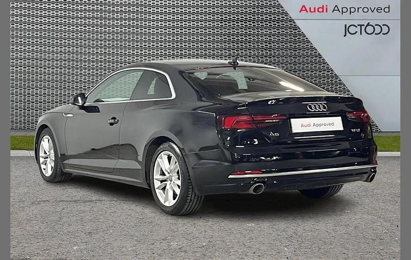 Used Audi A5 Sport 187 HP (137 kW) 2018 Black Coupe