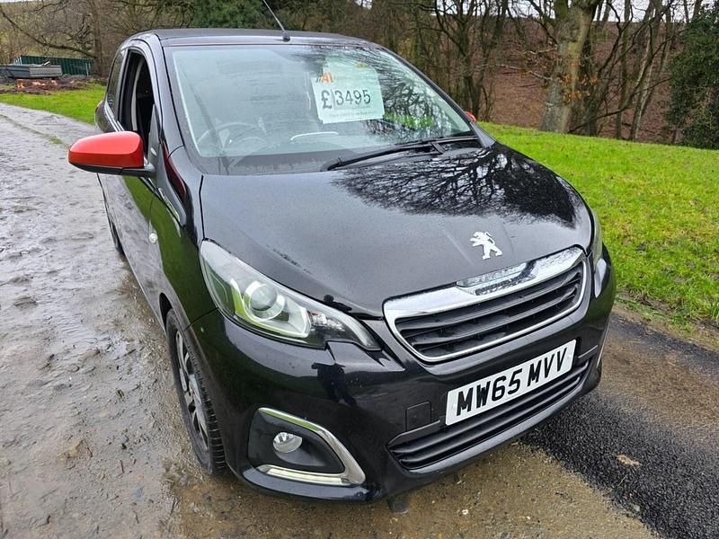 Used Peugeot 108 Roland Garros 82 HP (60 kW) 2015 Black Hatchback