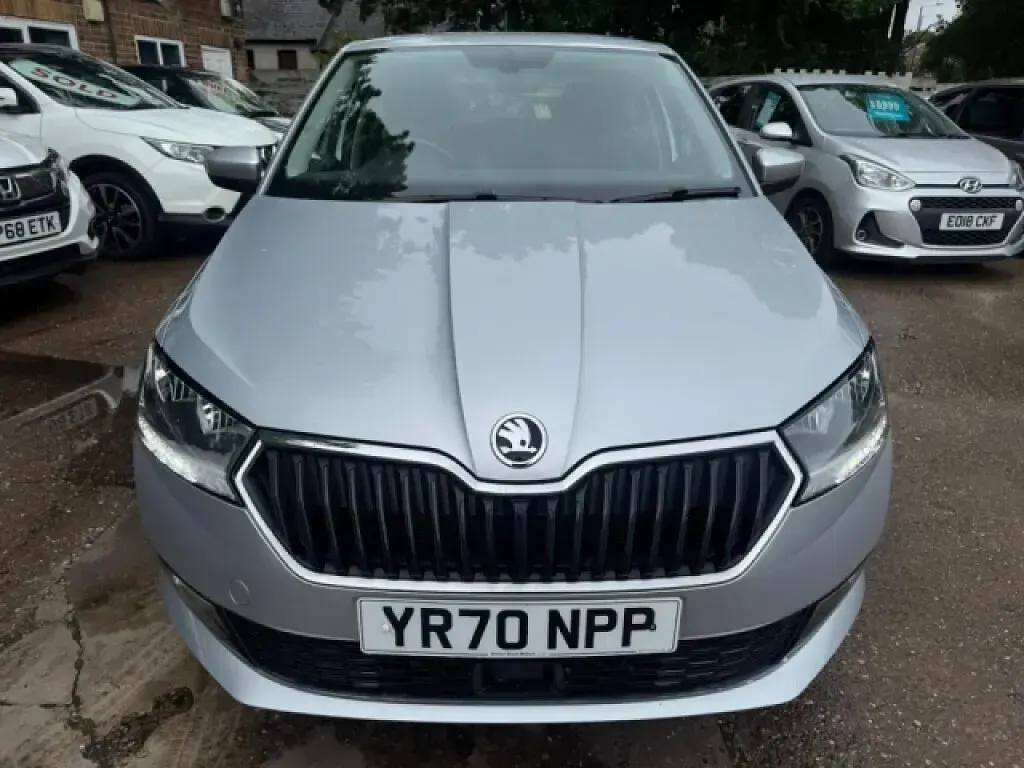 Used Skoda Fabia SE L 95 HP (69 kW) 2020 Silver Hatchback