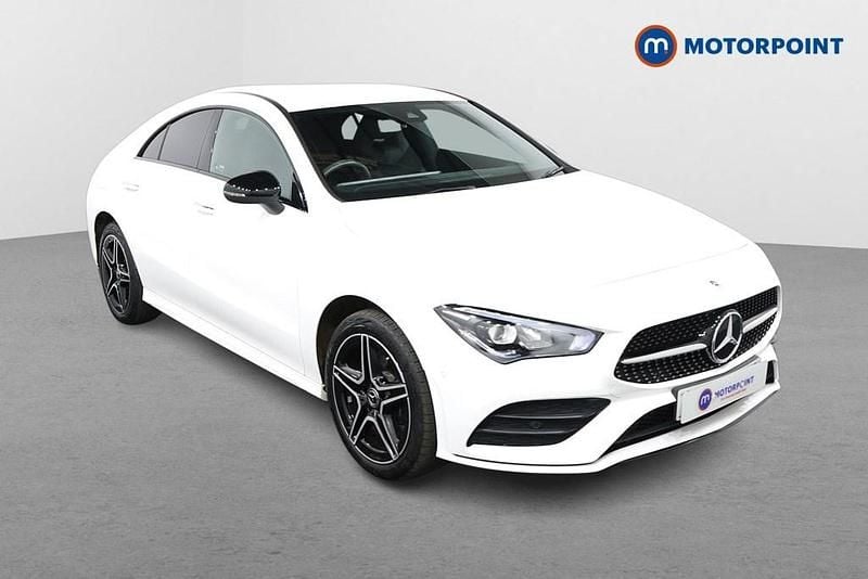 Used Mercedes CLA250e AMG Line Premium 2023 White Sedan