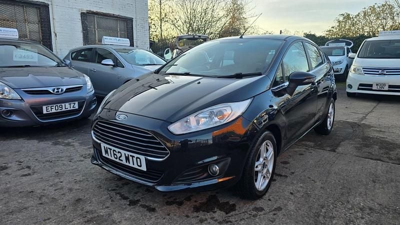 Used Ford Fiesta Zetec 2013 Black Hatchback