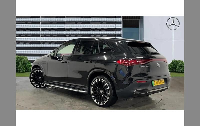 Used Mercedes EQE350 AMG line 214 kW (292 HP) 2025 Black Sedan