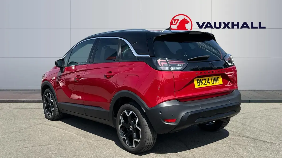 Used Vauxhall Crossland Ultimate 110 HP (80 kW) 2024 Red SUV