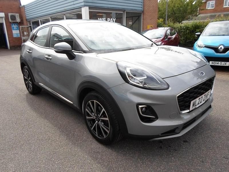 Silver Used 2022 Ford Puma Titanium Hatchback | £15,495 (Fair price) - Image 1/4