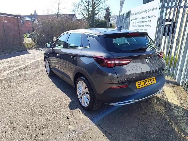 Used Vauxhall Grandland X Elite 130 HP (95 kW) 2020 Grey SUV
