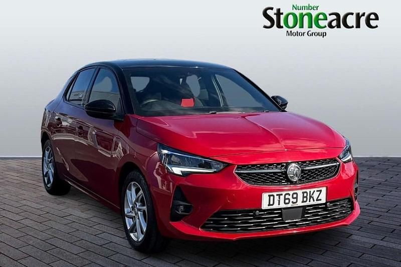 Used Vauxhall Corsa SRi 100 HP (73 kW) 2020 Red Hatchback