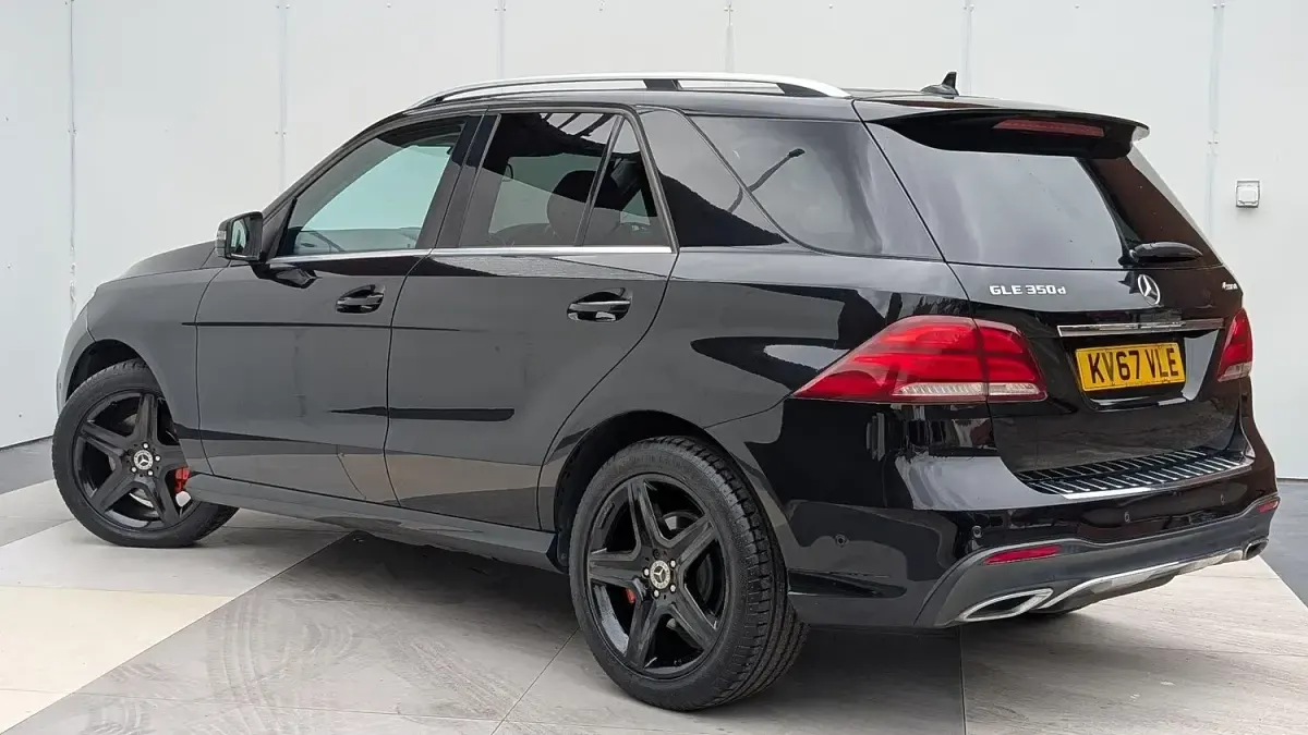 Used Mercedes GLE350 AMG line 254 HP (186 kW) 2017 Black SUV