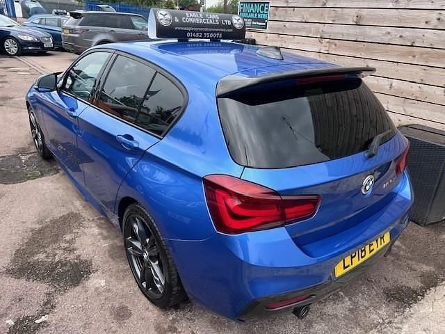 Used BMW M140 M Sport 340 HP (250 kW) 2018 Blue Hatchback