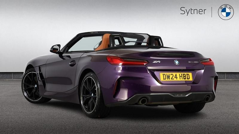 Used BMW Z4 M Sport 194 HP (142 kW) 2024 Purple Cabriolet