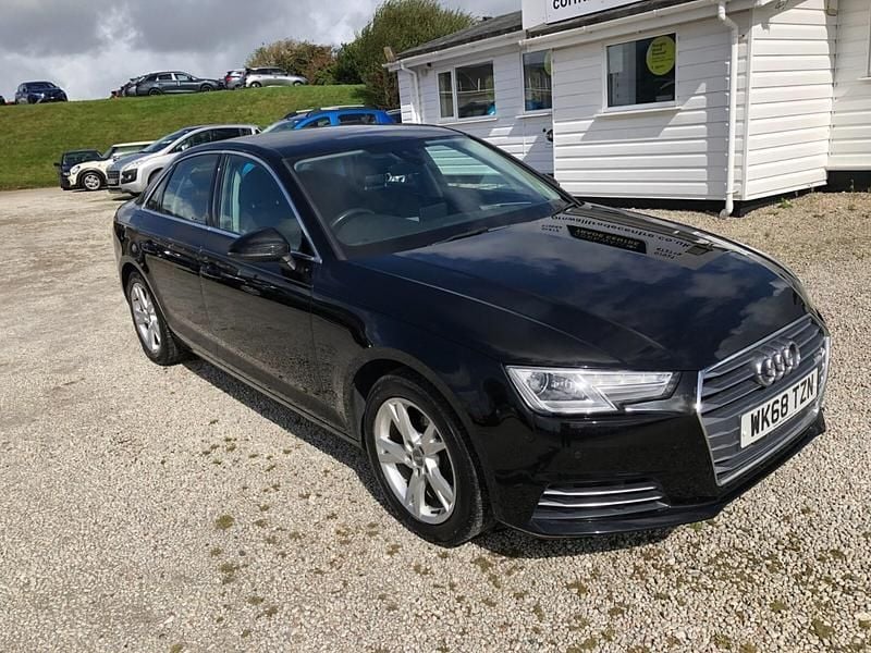Black Used 2018 Audi A4 Sport Sedan | £9,497 (Good price) - Image 1/3