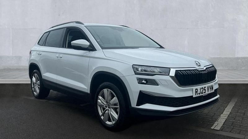 Used Skoda Karoq SE 150 HP (110 kW) 2025 Moon white metallic  SUV