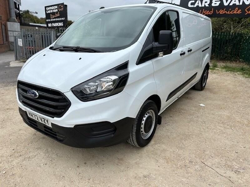Used Ford Transit Custom 105 HP (77 kW) 2022 White Van