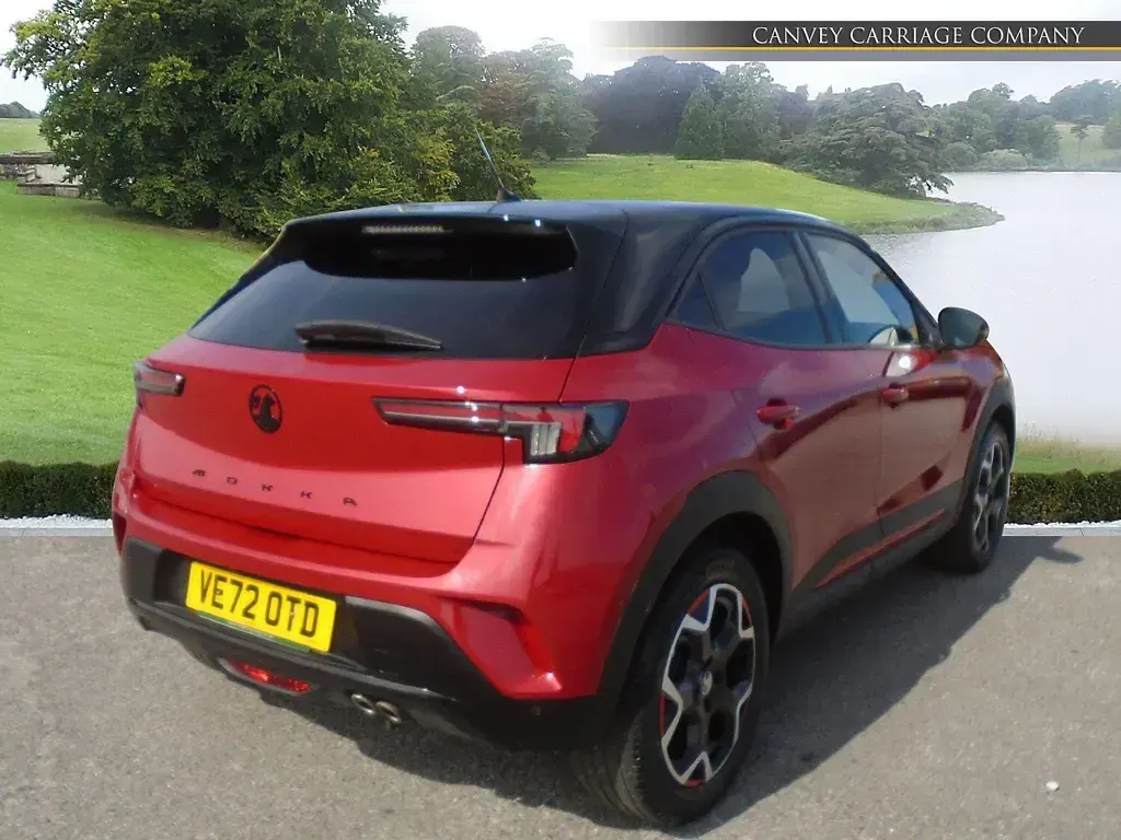 Used Vauxhall Mokka GS Line 130 HP (95 kW) 2023 Red SUV