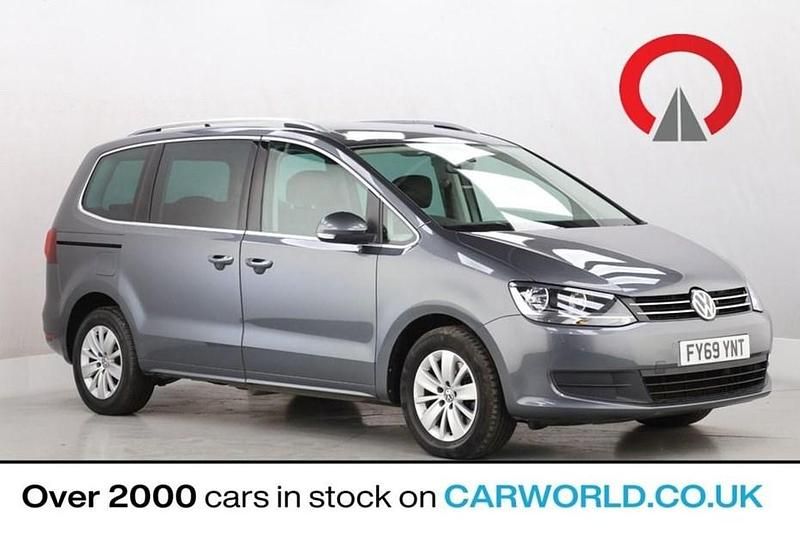 Grey Used 2019 VW Sharan SE MPV | £18,376 (Fair price) - Image 1/1