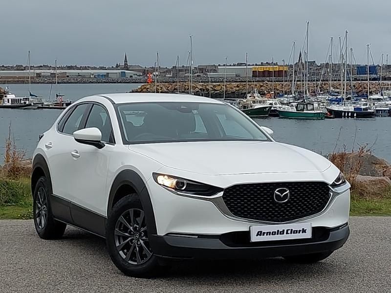 White Used 2022 Mazda CX-30 SUV | £15,498 (Good price) - Image 1/4