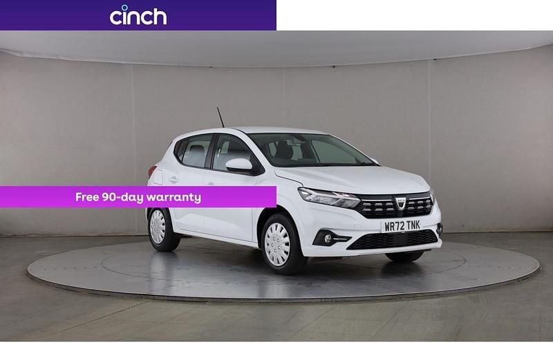 White Used 2022 Dacia Sandero Comfort Hatchback | £10,499 (Fair price) - Image 1/3