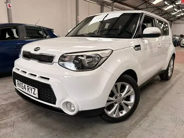 Used Kia Soul Plus 126 HP (92 kW) 2014 White SUV