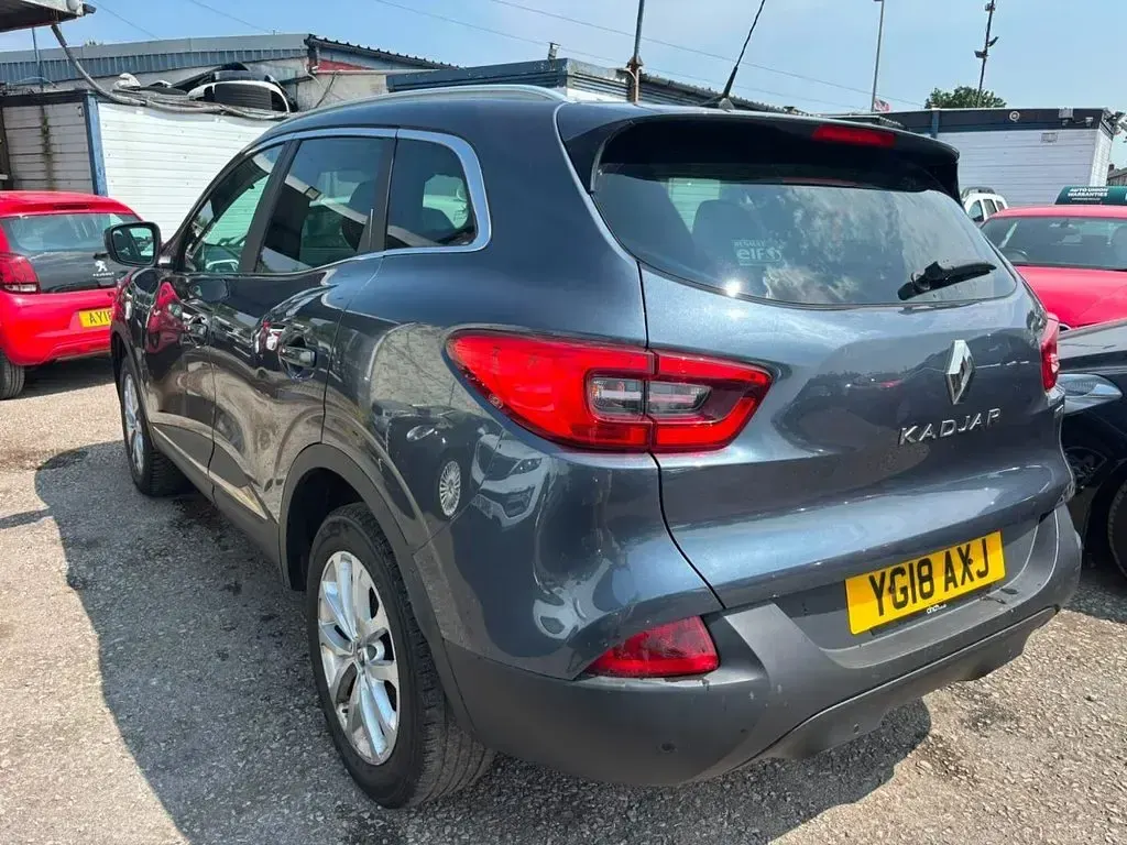 Used Renault Kadjar Dynamique 110 HP (80 kW) 2018 Grey SUV
