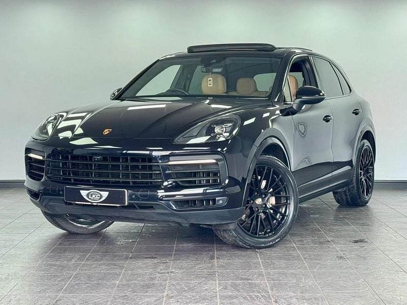 Black Used 2019 Porsche Cayenne SUV | £36,900 (Fair price) - Image 1/4