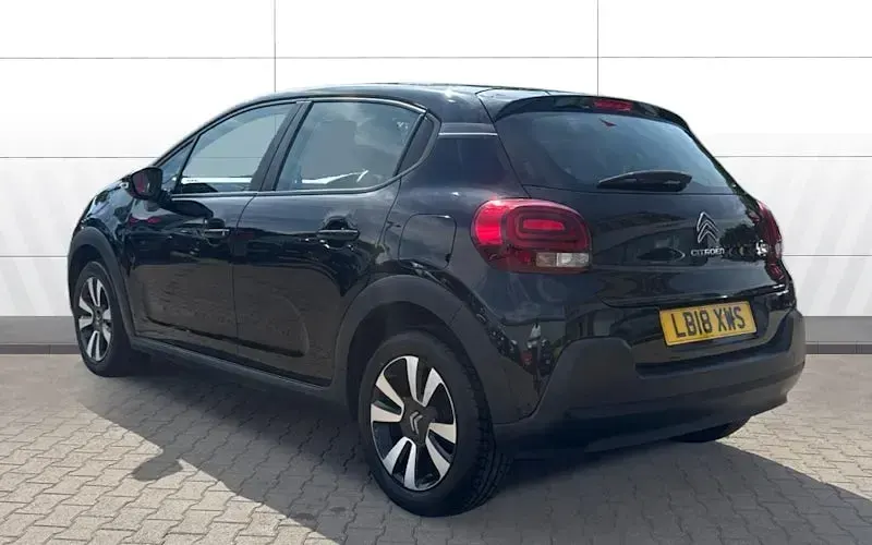 Used Citroën C3 Feel 82 HP (60 kW) 2018 Black Hatchback