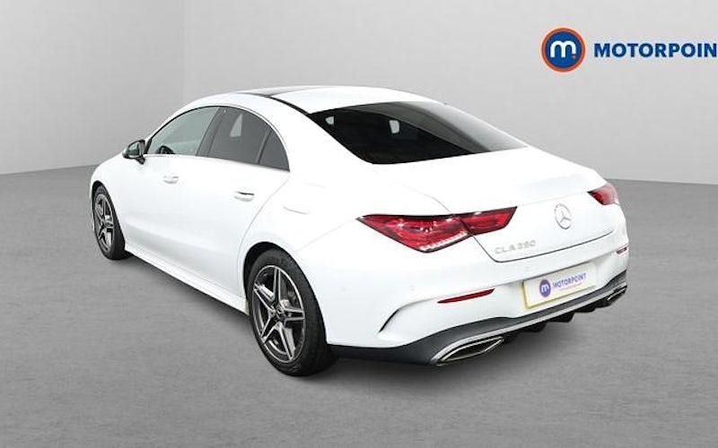 Used Mercedes CLA250 AMG Line Premium Plus 224 HP (164 kW) 2022 White Sedan