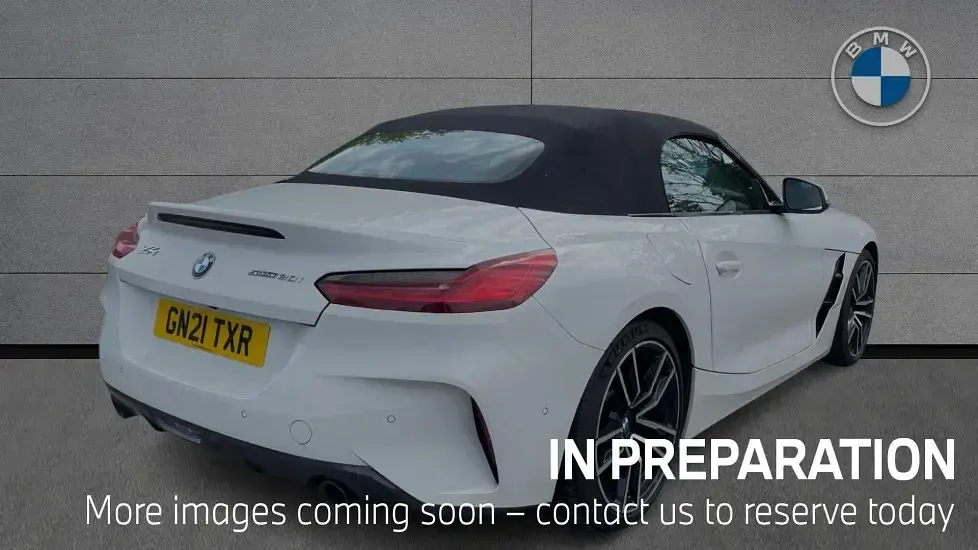 Used BMW Z4 M Sport 197 HP (144 kW) 2021 White Cabriolet