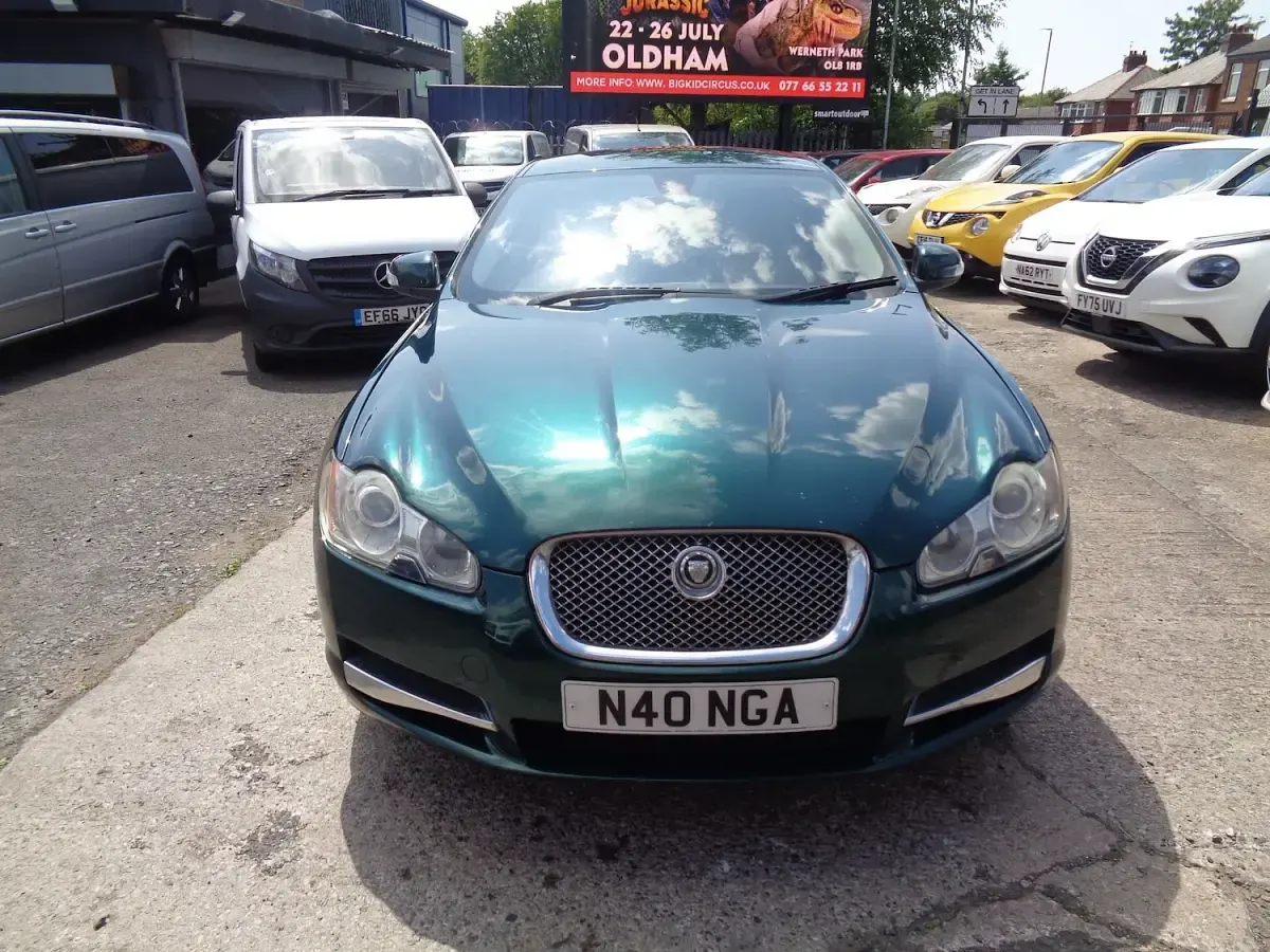 Used Jaguar XF Luxury 207 HP (152 kW) 2008 Green Sedan