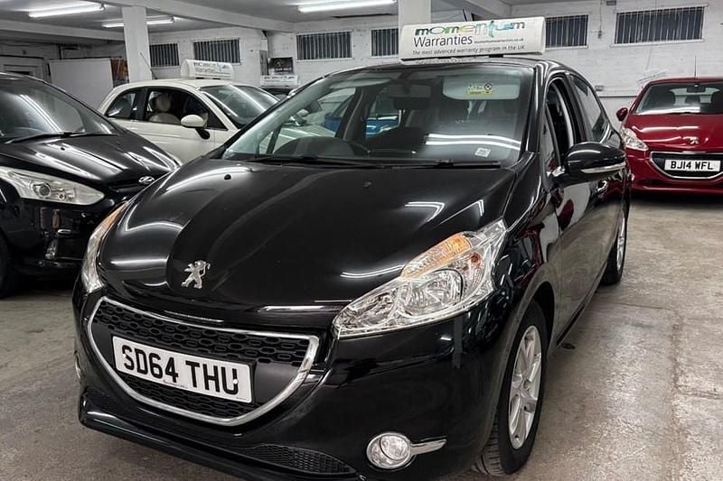 Black Used 2014 Peugeot 208 Active Hatchback | £4,495 (Good price) - Image 1/1