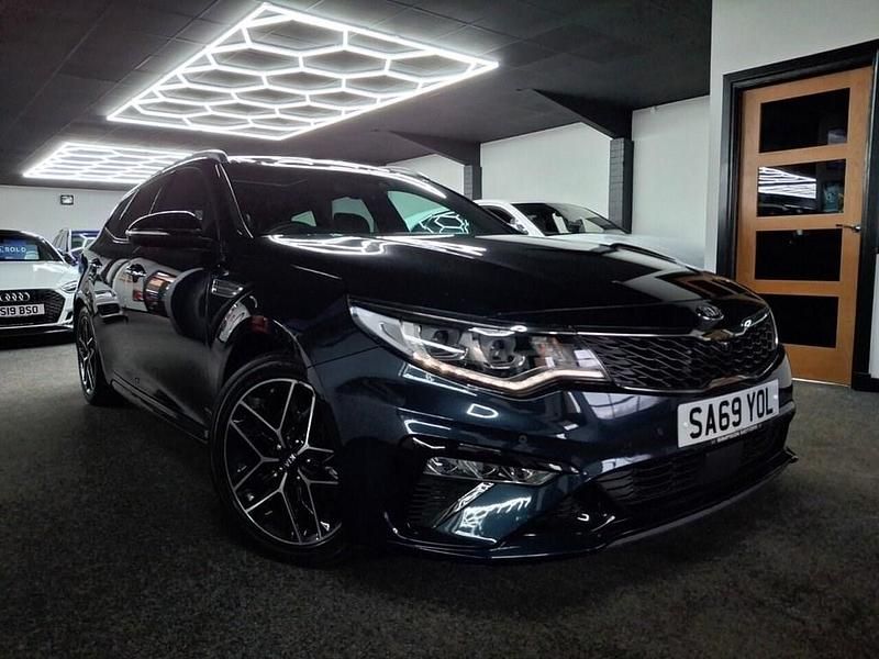 Blue Used 2019 Kia Optima GT-Line S Estate | £17,995 (Expensive) - Image 1/4