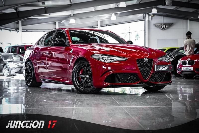 Used Alfa Romeo Giulia Quadrifoglio 2022 Red Sedan