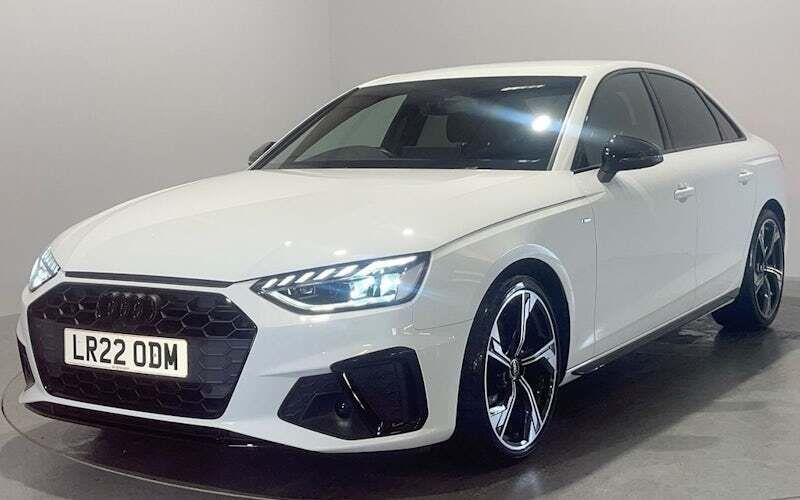 White Used 2022 Audi A4 Black Edition Sedan | £24,999 (Fair price) - Image 1/4