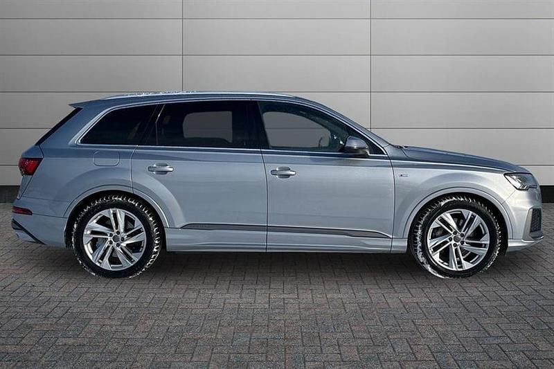 Used Audi Q7 S-Line 231 HP (169 kW) 2020 Silver SUV