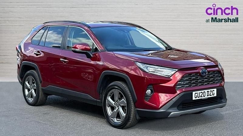 Used Toyota RAV4 Hybrid 222 HP (163 kW) 2020 Red SUV