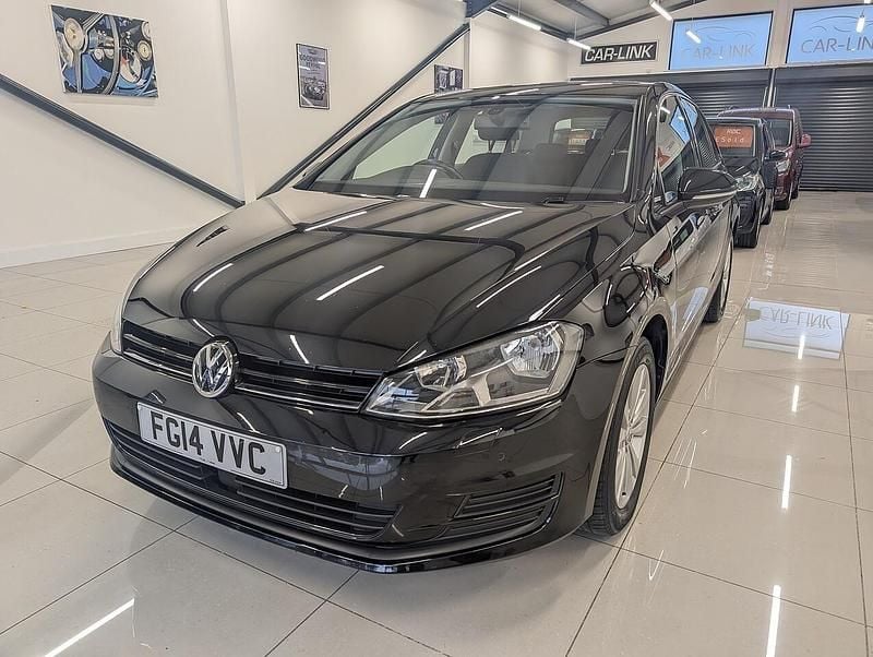 Black Used 2014 VW Golf VII SE Hatchback | £6,995 (Fair price) - Image 1/4
