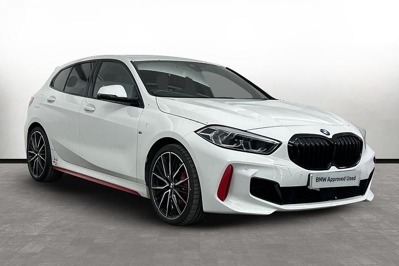 White Used 2022 BMW 128 Shadowline Hatchback | £25,000 (Fair price) - Image 1/3
