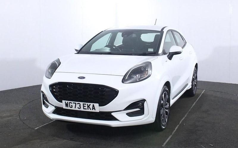 Gebraucht Ford Puma ST-Line 125 PS (91 kW) 2023 Weiß SUV