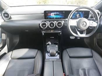 Used Mercedes CLA200 AMG line 163 HP (119 kW) 2019 Black Sedan