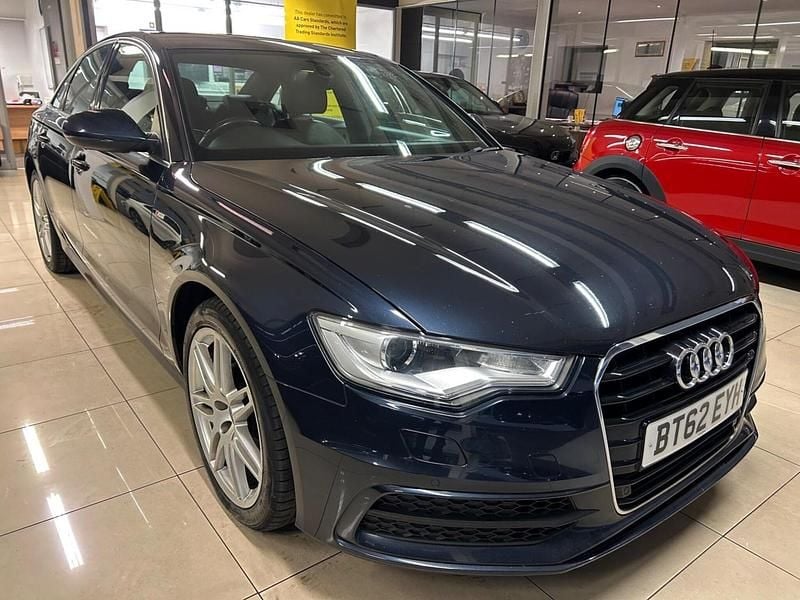 Blue Used 2012 Audi A6 S-Line Sedan | £4,790 (Fair price) - Image 1/4