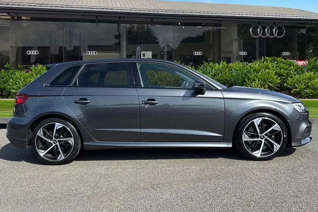 Used Audi S3 Sportback Black Edition 300 HP (220 kW) 2019 Grey Hatchback