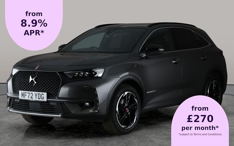 Grey Used 2022 DS Automobiles DS7 Crossback Performance Line Plus SUV | £18,786 (Fair price) - Image 1/2