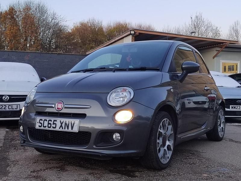 Used Fiat 500 S 68 HP (50 kW) 2015 Grey Hatchback