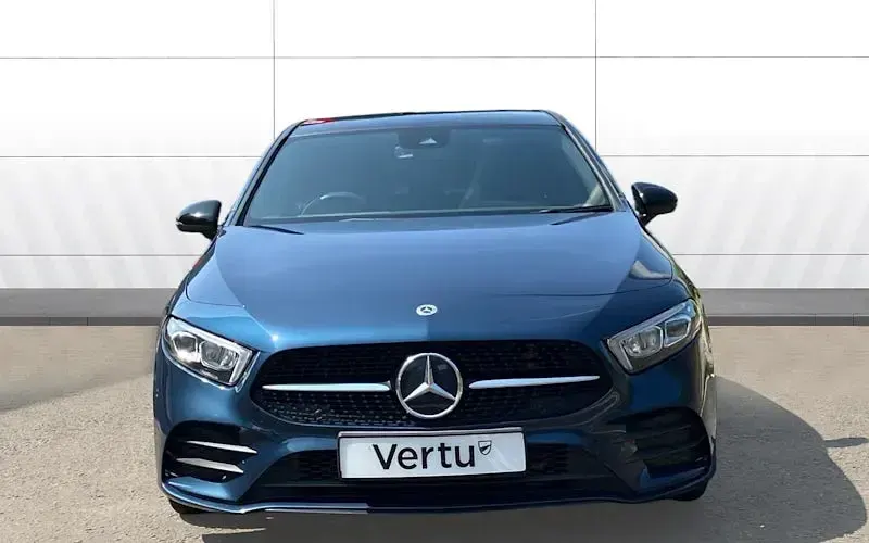 Used Mercedes A200 Exclusive 150 HP (110 kW) 2020 Blue Hatchback