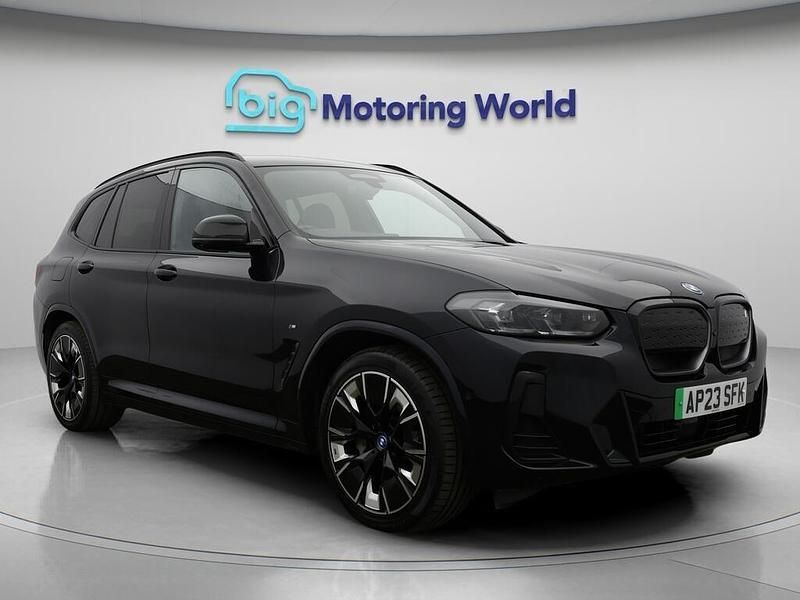 Black Used 2023 BMW iX3 M Sport SUV | £30,700 (Fair price) - Image 1/4