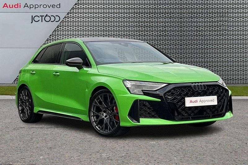 Green New 2025 Audi RS3 Comfort Sedan | £63,635 - Image 1/4