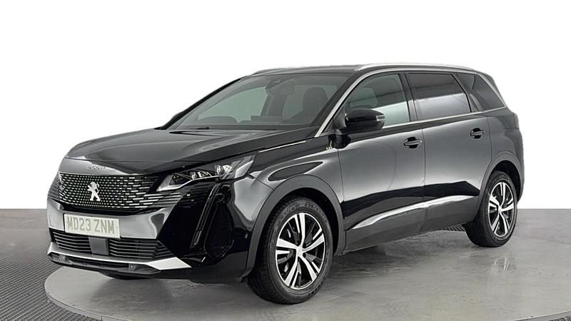 Black Used 2023 Peugeot 5008 GT MPV | £21,220 (Fair price) - Image 1/4