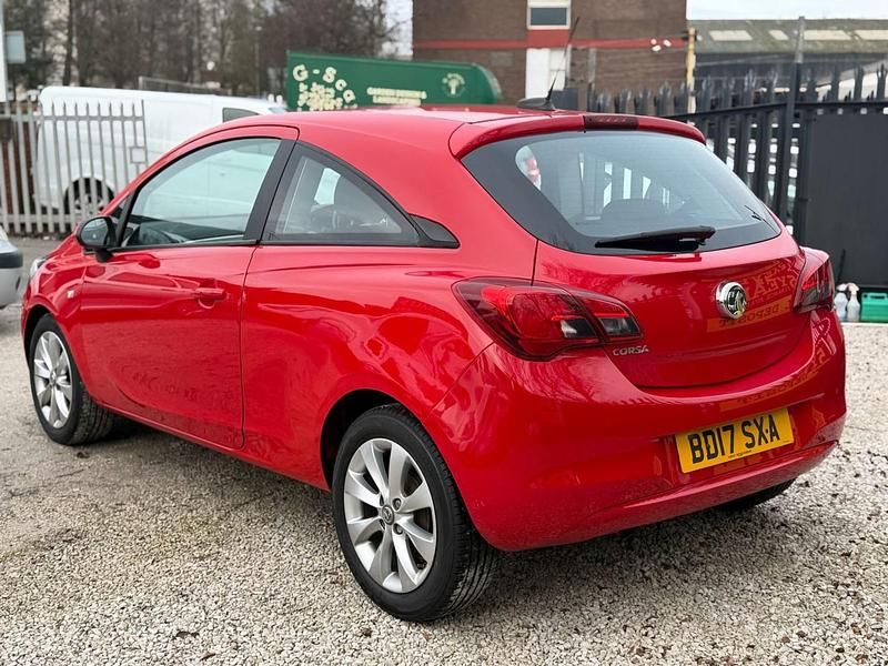 Used Vauxhall Corsa 90 HP (66 kW) 2017 Red Hatchback