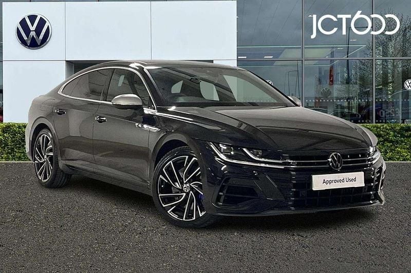 Black Used 2023 VW Arteon R Sedan | £35,497 (A bit pricey) - Image 1/4