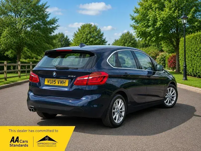 Used BMW 218 2015 Blue Hatchback